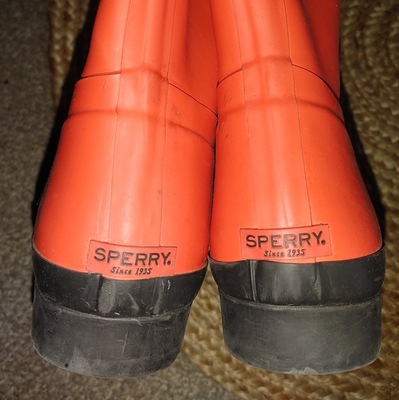 Sperry Walker Spray Rain Boots Sz.7 - Picture 4 of 7